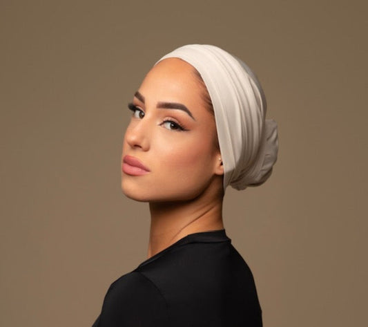 Laizah Turban - Creme